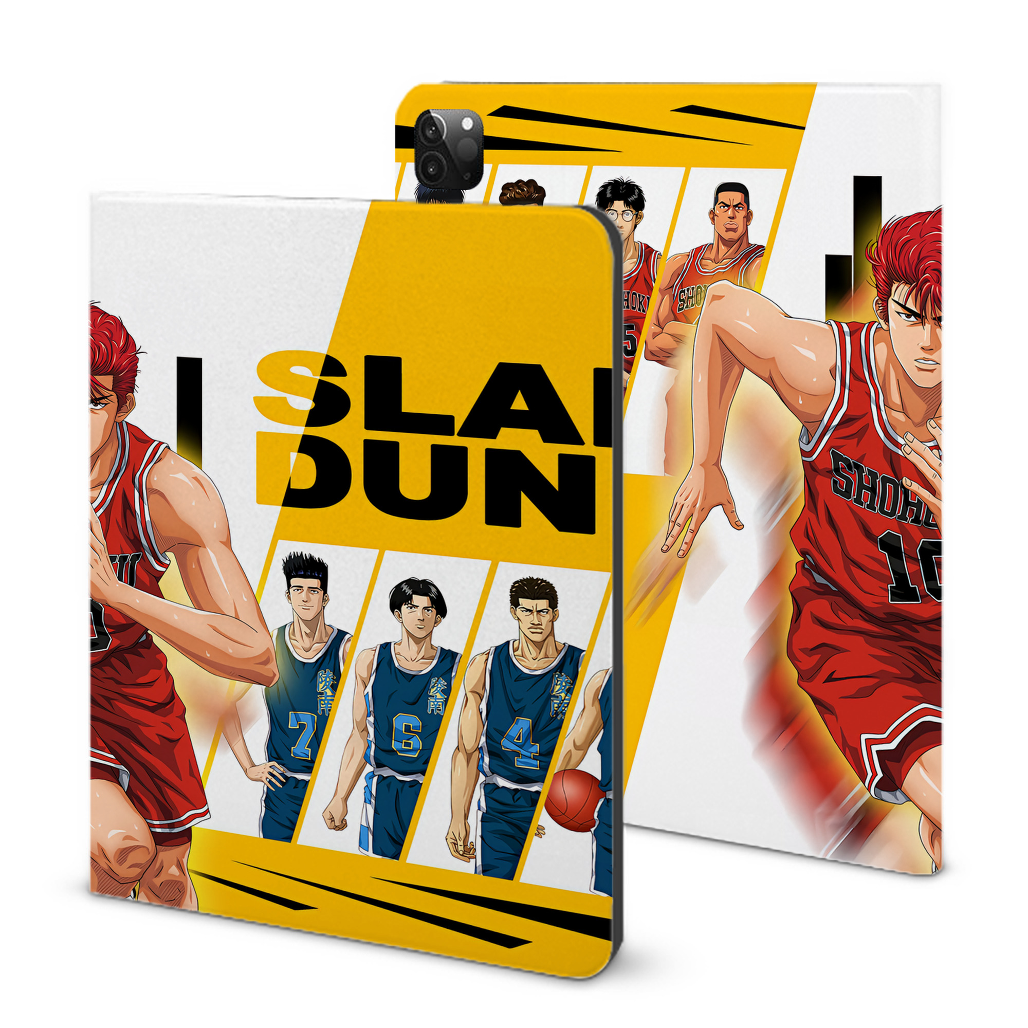 （画像用） SLAM DUNK／スラムダンク IPadケース ペンホルダー付き ブックスタイルデザイン